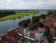 IJssel (gemaakt vanaf Deventer toren)  (c) Henk Melenhorst : Deventer, Deventer boekenmarkt